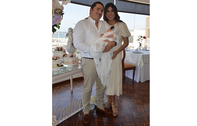 Santiago Groot, Catalina Pimienta y Emilia Groot Pimienta.