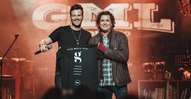 Gusi y Carlos Vives.