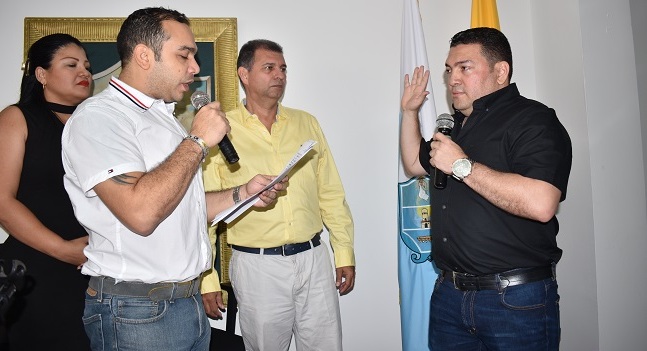 La elección del contralor distrital, Alexander Zabaleta, se efectuó en el Concejo de Santa Marta el pasado 10 de enero del presente año.