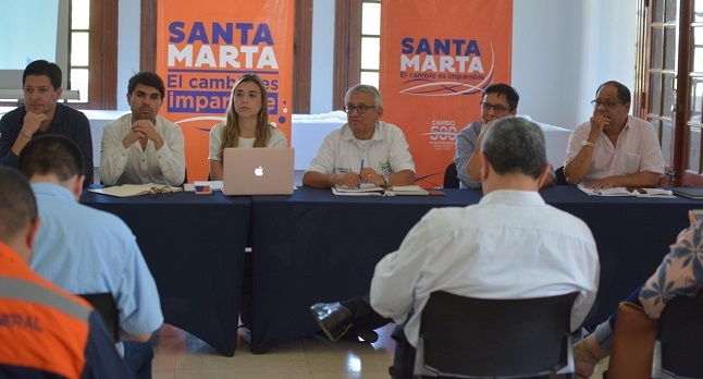 En la Mesa Migratoria Regional se trataron temas de salud, seguridad, educación para atender a la población migrante radicada en Santa Marta.