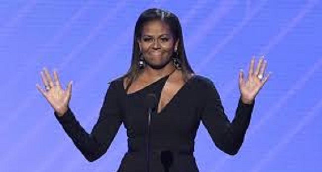 Michelle Obama, exprimera dama de Estados Unidos.