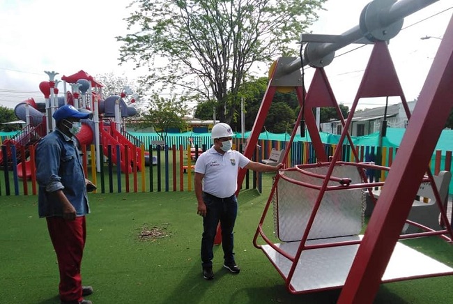 Los niños del barrio Simón Bolívar de Fundación podrán contar con un lugar de sano y digno para la recreación.