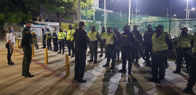 El trabajo articulado contará con seis caravanas de seguridad por toda la ciudad de Santa Marta, especialmente en los sectores ya identificados en donde se hace tradicional la celebración de la Virgen del Carmen.