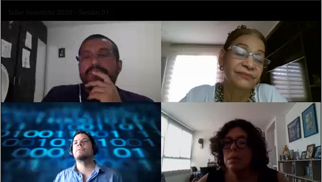 Los docentes de la Alma Mater recibieron sesiones virtuales en el Taller de Aula Invertida 2020, donde adquirieron conocimientos sobre expresión oral, presentaciones en diapositivas y el uso de plataformas digitales.