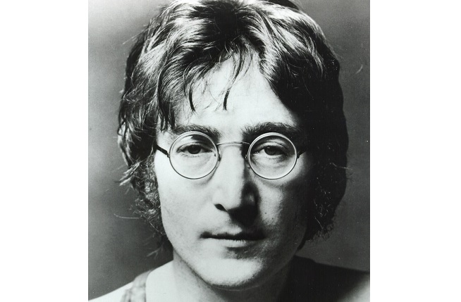 Imagen de John Lennon que figura en uno de los álbumes de The Beatles, murió asesinado a las puertas del edificio Dakota, junto al Central Park neoyorquino, el 8 de diciembre de 1980.