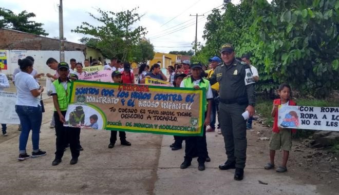 La Policía Nacional a través de su dependencia de Infancia y Adolescencia viene desarrollando en todo el país diferentes campañas para evitar el abuso en contra de menores de edad.