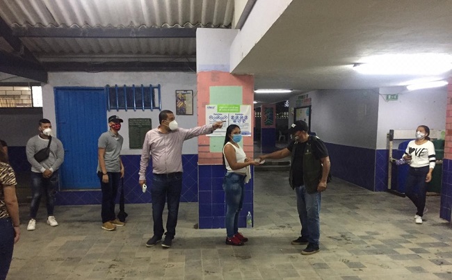 El equipo del Ministerio de Educación visitó a las 12 sedes que fueron dispuestas en Santa Marta para el desarrollo de las pruebas. 