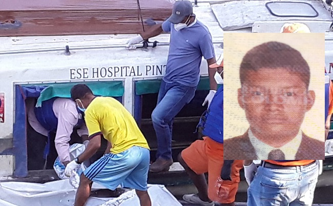 El cuerpo sin vida de Humberto José Jiménez Ariza, fue encontrado por socorristas de la Defensa Civil del Magdalena.
