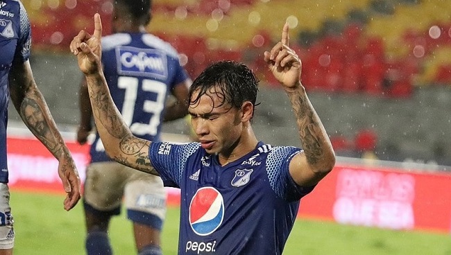 Ricardo Márquez recayó en su lesión y se perdería varios partidos con su club Millonarios.