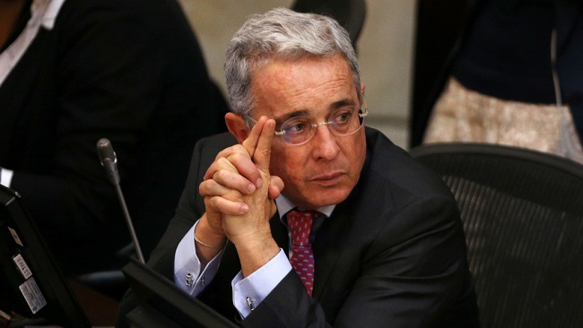 Expresidente Álvaro Uribe Vélez.