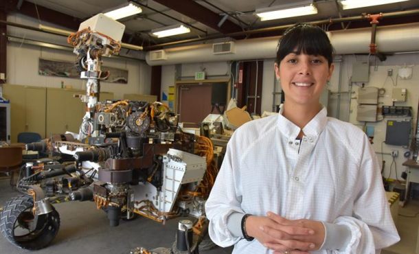 La colombiana Diana Trujillo, jefe de vuelo de la NASA. EFE