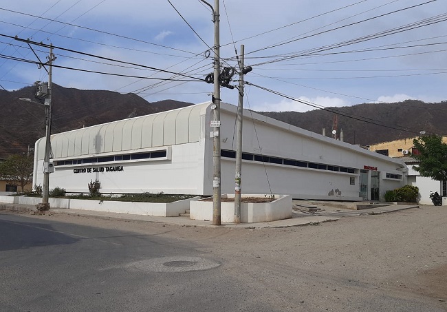 Foto referencia centro de salud de Taganga.