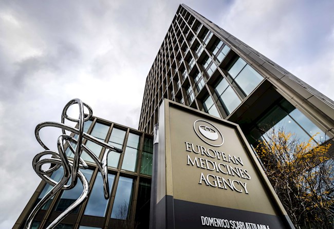Sede de la Agencia Europea del Medicamento (EMA) en Amsterdam, Paises Bajos. EFE