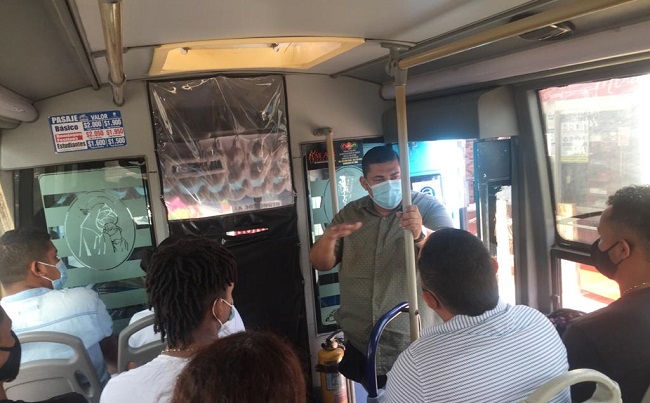 La Secretaría de Movilidad Multimodal y Sostenible le recuerda a la ciudadanía que el uso del tapabocas es obligatorio en el transporte público.