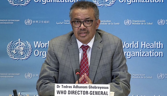 Tedros Adhanom Ghebreyesus, Director General de la OMS.