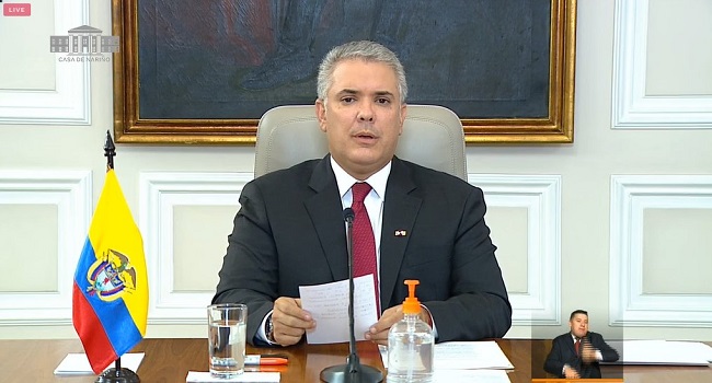 Iván Duque. Foto: Presidencia.
