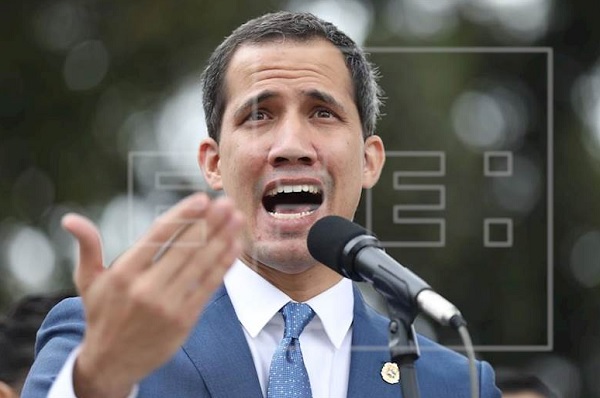 Líder opositor venezolano Juan Guaidó. EFE/Carlos Ortega/Archivo