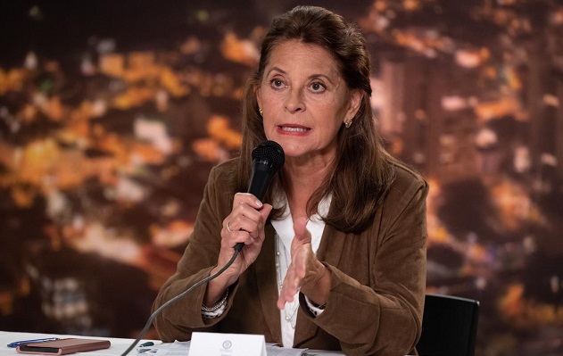 Marta Lucía Ramírez, vicepresidenta de Colombia.