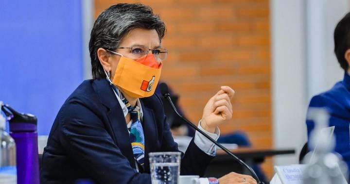 Claudia López, alcaldesa de Bogotá.