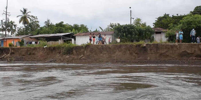 Estos municipios se han visto afectados por la erosión costera provocada por el rio Magdalena.