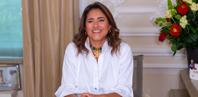 María Juliana Ruiz, Primera Dama.