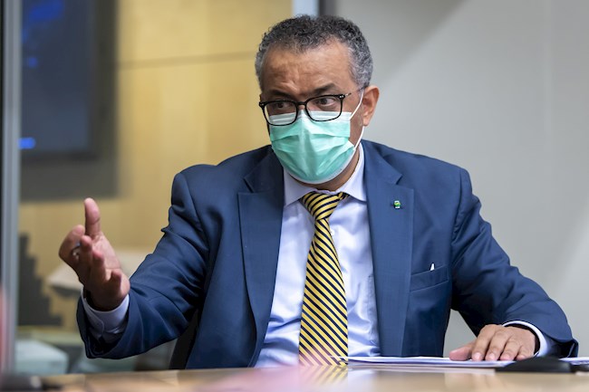 Tedros Adhanom Ghebreyesus.