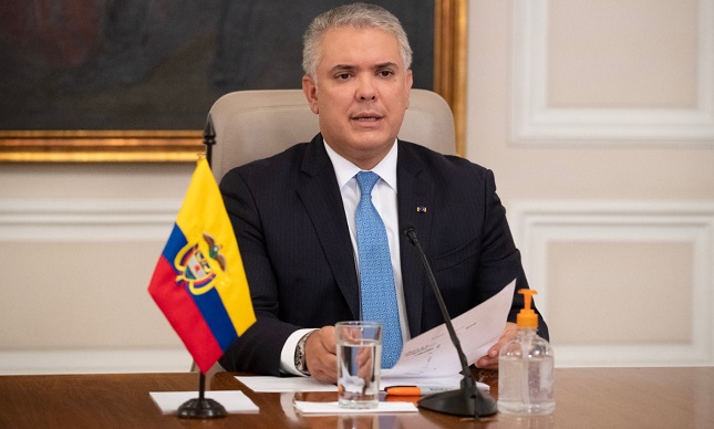 Iván Duque. Foto: Presidencia.