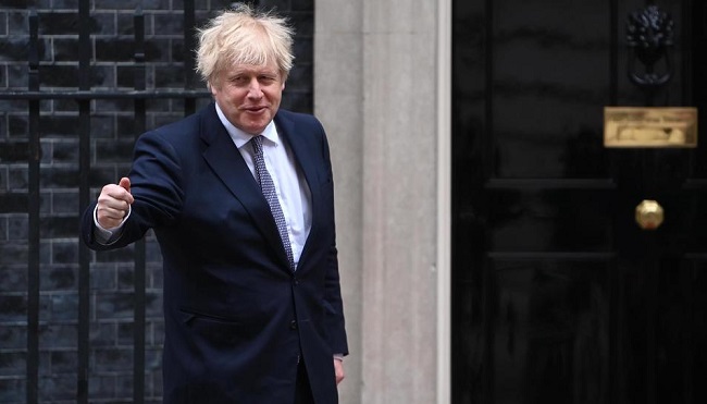 Boris Johnson, primer ministro británico