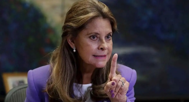 Marta Lucía Ramírez, canciller. 