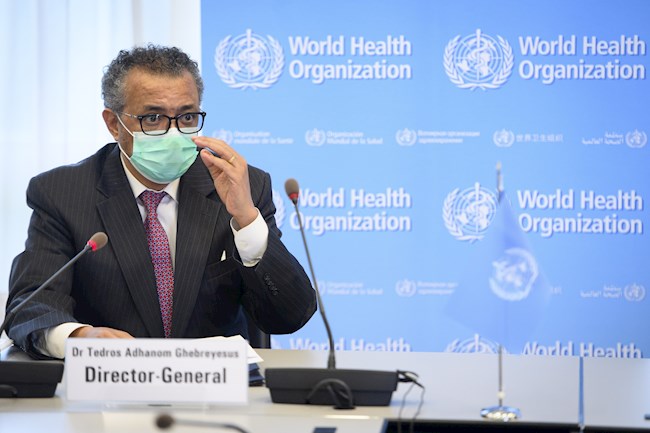 Tedros Adhanom Ghebreyesus.