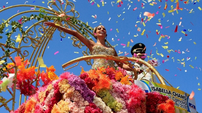 Isabella Chams, reina del Carnaval de Barranquilla 2020