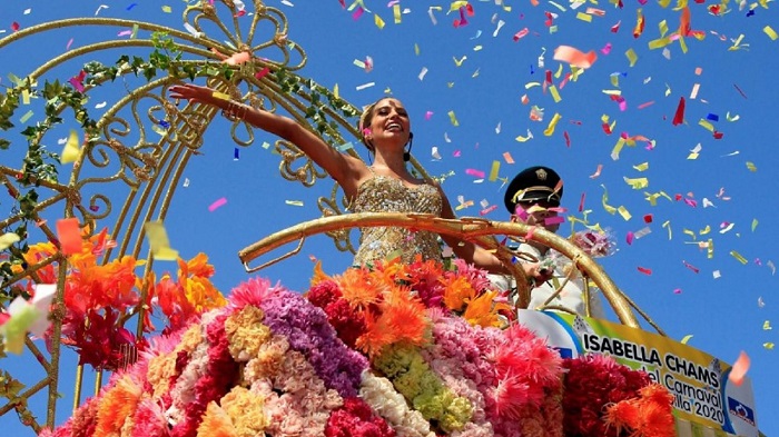 Isabella Chams, reina del Carnaval de Barranquilla 2020