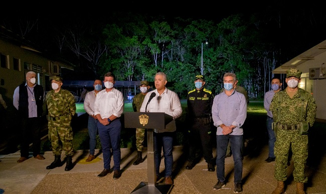 El Presidente Iván Duque indicó que la nueva estrategia pasa de ser una campaña con operaciones a ser una agenda permanente, diaria y continua.