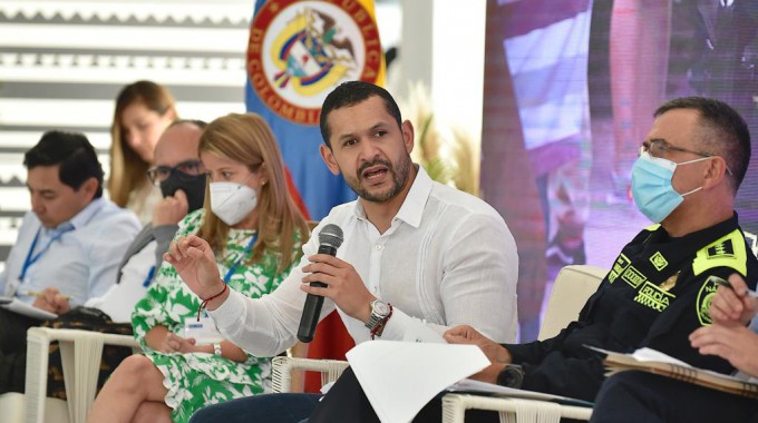 El ministro indicó que por instrucción del presidente Iván Duque, Mininterior está trabajando en el proyecto de fortalecimiento para la seguridad ciudadana.