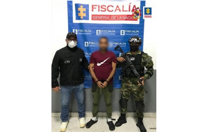 Orlando de Jesús Acosta de la Hoz, alias el Ruso, de 29 años, señalado como posible autor de la muerte de su compañera sentimental.