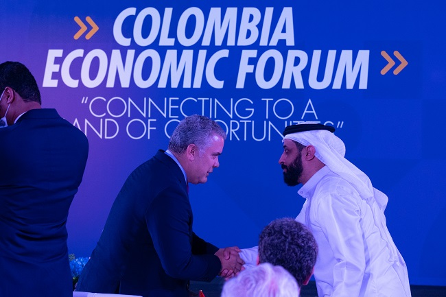 El Presidente, Iván Duque resaltó que Expo Dubái “le da la vuelta a la página a una historia muy triste de este mundo y es la Covid-19. 