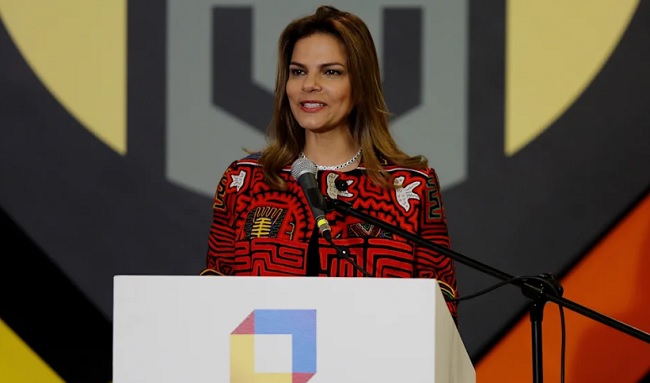 La presidenta de Procolombia, Flavia Santoro, en una fotografía de archivo.
