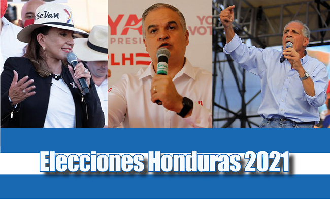 Estos son los 15 candidatos oficiales a la presidencia de Honduras. Foto: muestra del tarjetón de votación hecho público por el Consejo Nacional Electoral de Honduras. 
