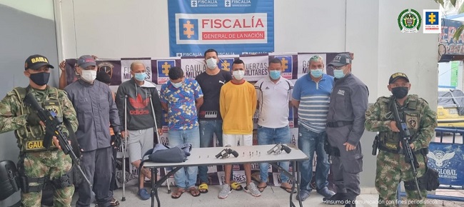 Judicializados Los del Bronx, por los delitos de concierto para delinquir y hurto calificado agravado.