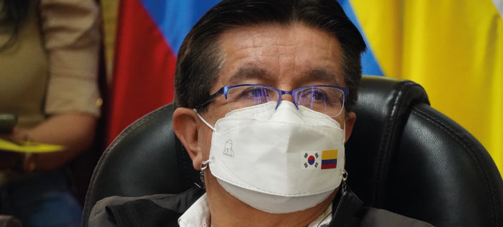 ​El ministro dio detalles de las características de esta variante, llamó al autocuidado y a hacer un rápido diagnóstico.