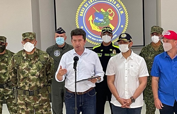 El consejo de seguridad fue liderado por el presidente Iván Duque Márquez y contó con la participación de Fuerzas Militares, Policía Nacional e integrantes del Gobierno Nacional. 