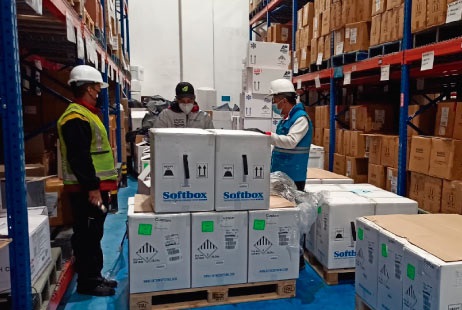  El país ha recibido 4.275.180 dosis de Pfizer a través de la donación del Gobierno de España.