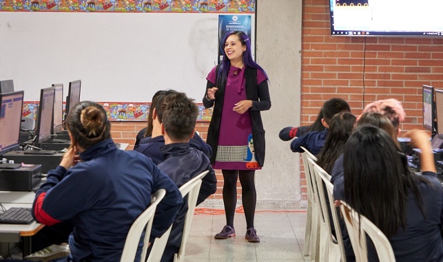 La docente resultó ganadora por el proyecto Semillero de investigación INCLUTEC , para la creación de recursos educativos digitales y análogos para la inclusión de niños y niñas en condición de discapacidad.