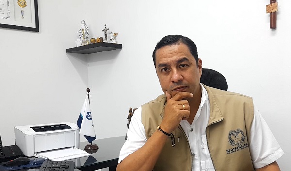 Ricardo Montoya Infante, delegado departamental del Magdalena del Registrador Nacional.