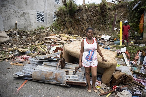 Según el Centro Nacional de Huracanes, se mantendrán las lluvias generadas por Fiona en toda el área del Caribe afectada por su paso.