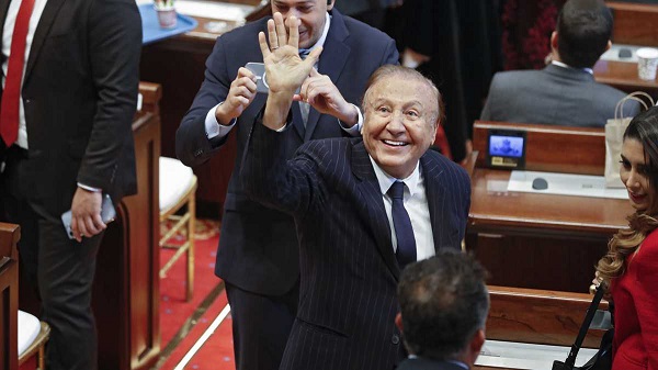 Rodolfo Hernández, excandidato presidencial que renunció a la curul en el Senado.