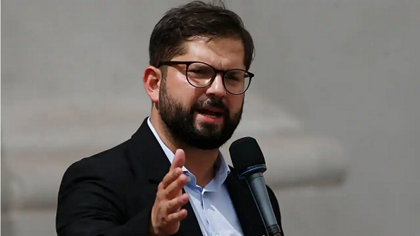  Gabriel Boric, presidente de Chile.