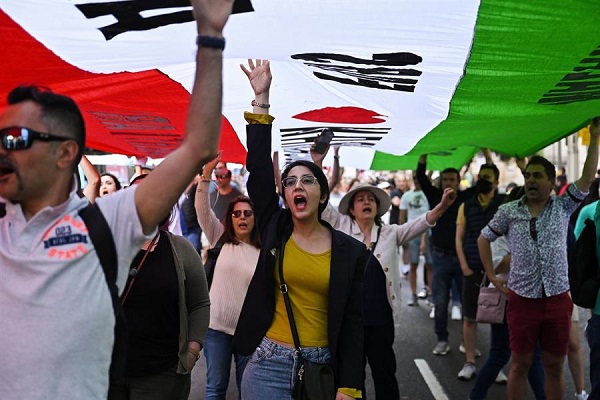 Las jornadas de protestas comenzaron el 16 de septiembre en el país por la muerte de la joven Mahsa Amini.