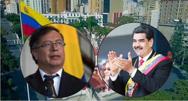 Los presidentes de Colombia, Gustavo Petro y de Venezuela, Nicolás Maduro se reúnen hoy en Caracas.