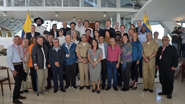 En el Hotel Humboldt, en el Cerro Ávila, a las afueras de Caracas, Venezuela, representantes del Gobierno Nacional y del Eln iniciaron nuevo ciclo de diálogos. 